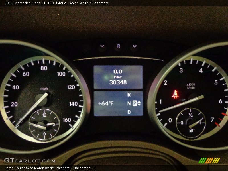 Arctic White / Cashmere 2012 Mercedes-Benz GL 450 4Matic