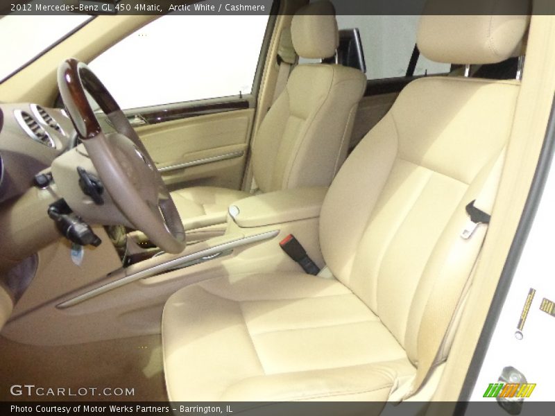 Arctic White / Cashmere 2012 Mercedes-Benz GL 450 4Matic