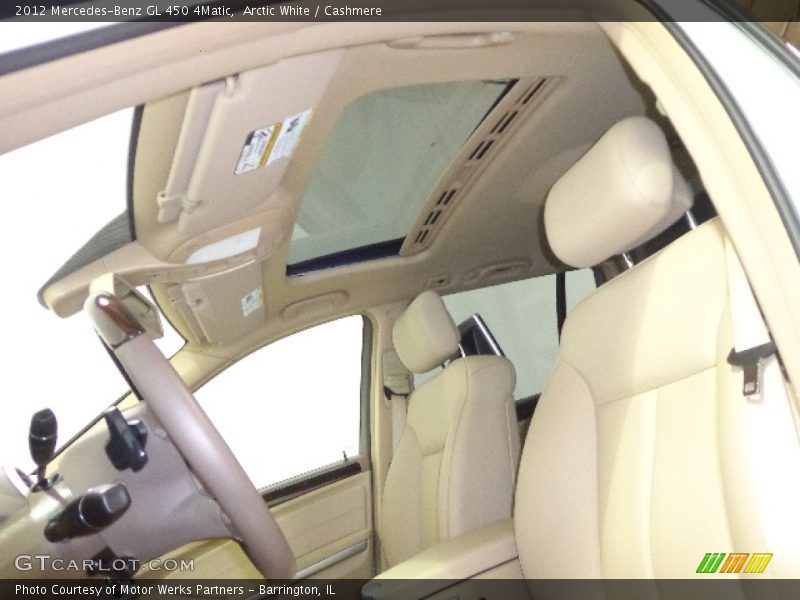 Arctic White / Cashmere 2012 Mercedes-Benz GL 450 4Matic