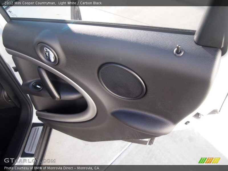 Light White / Carbon Black 2012 Mini Cooper Countryman