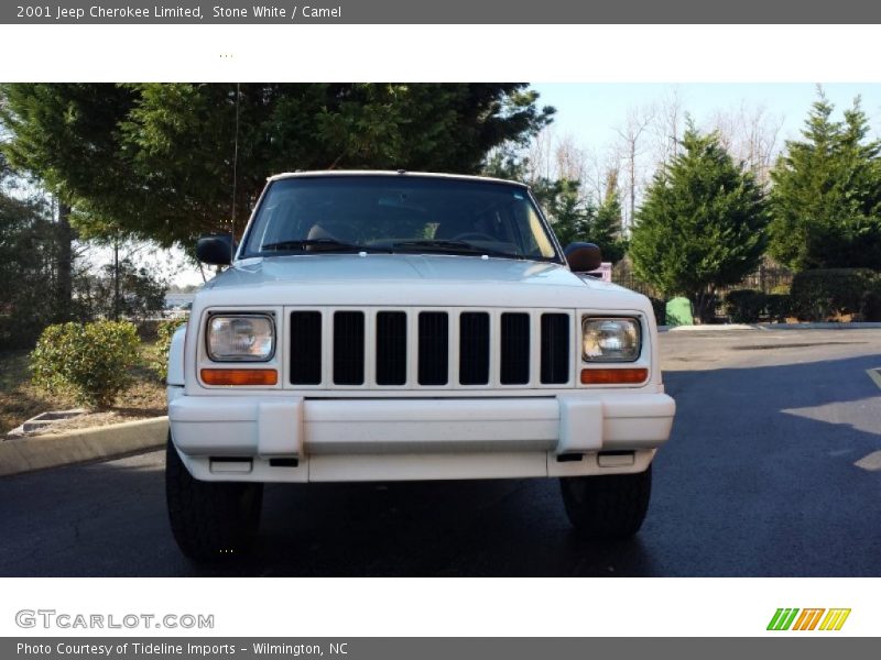 Stone White / Camel 2001 Jeep Cherokee Limited