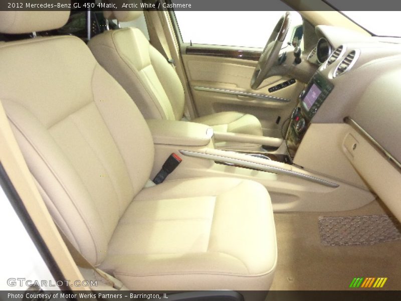 Arctic White / Cashmere 2012 Mercedes-Benz GL 450 4Matic