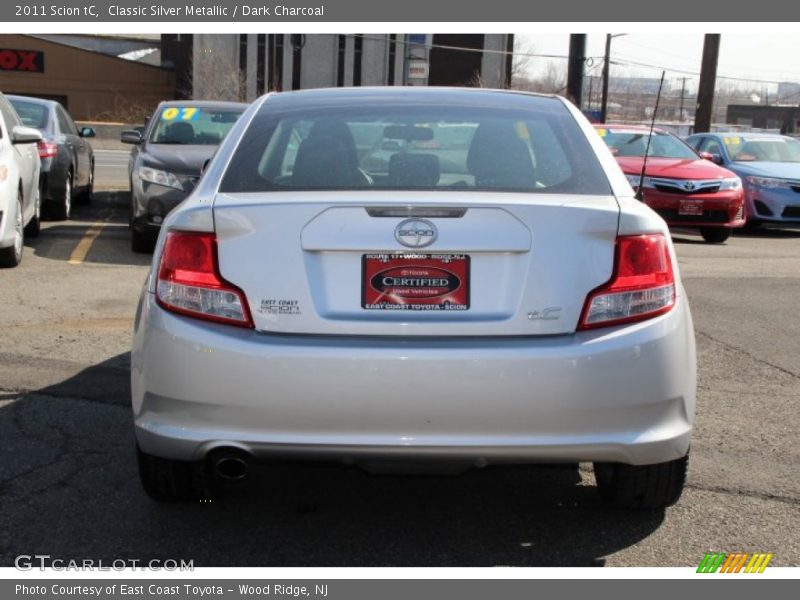 Classic Silver Metallic / Dark Charcoal 2011 Scion tC