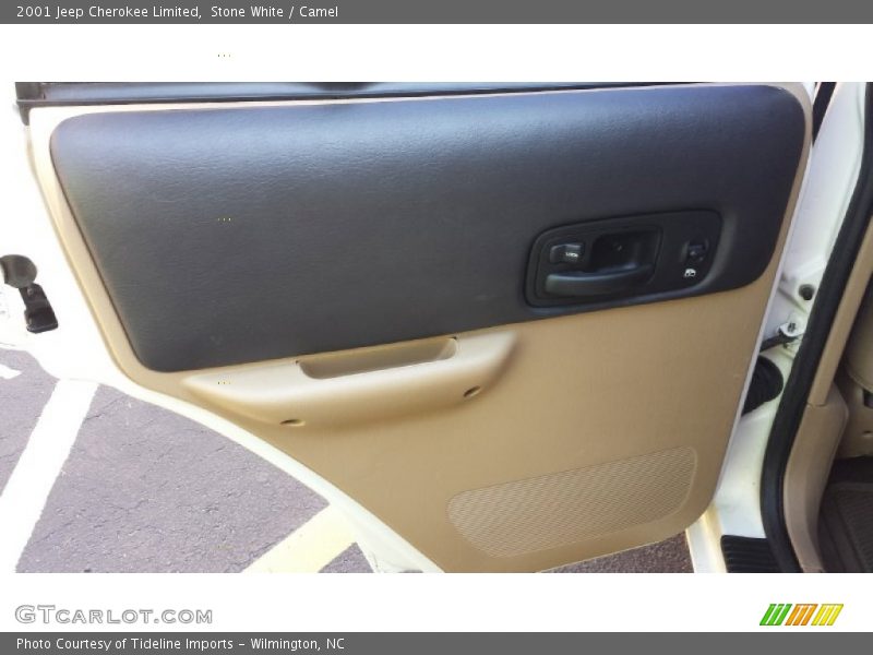 Stone White / Camel 2001 Jeep Cherokee Limited
