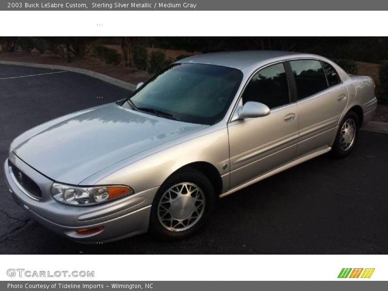Sterling Silver Metallic / Medium Gray 2003 Buick LeSabre Custom