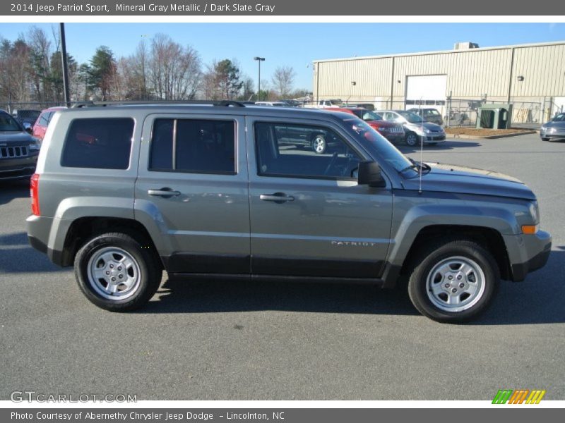 Mineral Gray Metallic / Dark Slate Gray 2014 Jeep Patriot Sport