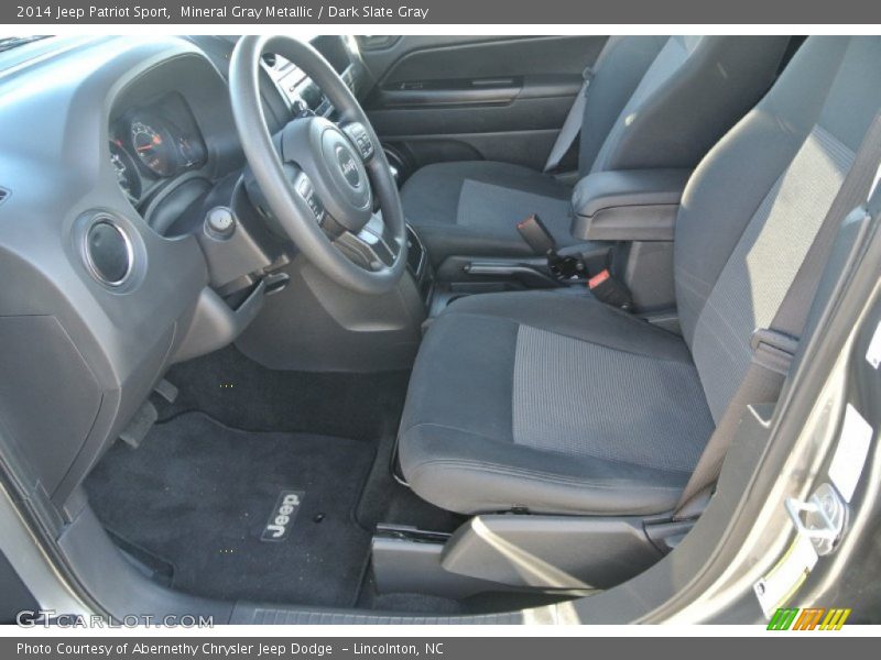 Mineral Gray Metallic / Dark Slate Gray 2014 Jeep Patriot Sport
