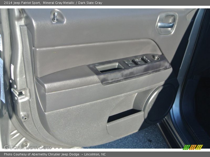 Mineral Gray Metallic / Dark Slate Gray 2014 Jeep Patriot Sport