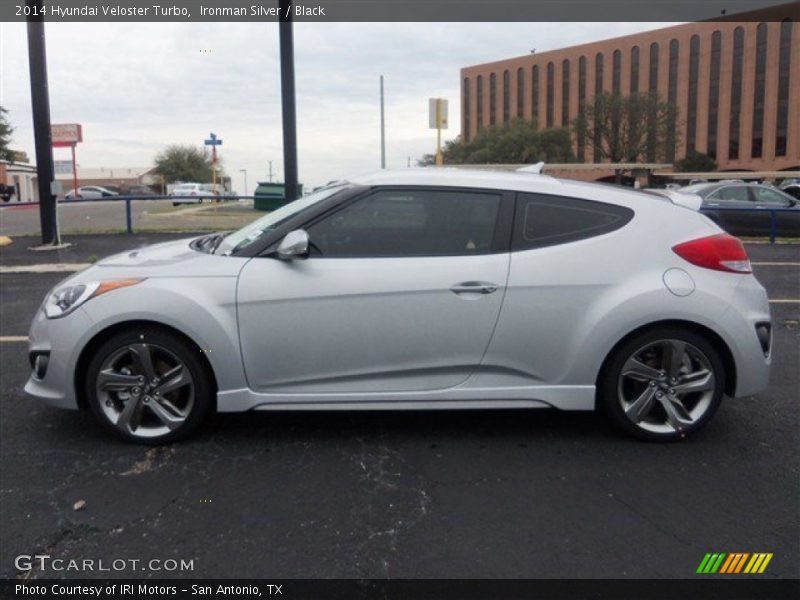 Ironman Silver / Black 2014 Hyundai Veloster Turbo