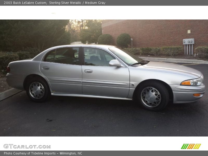 Sterling Silver Metallic / Medium Gray 2003 Buick LeSabre Custom