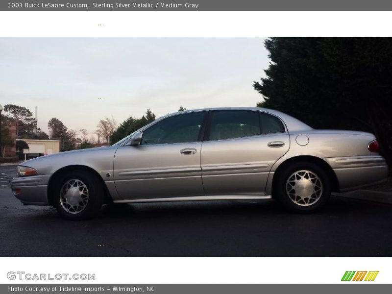 Sterling Silver Metallic / Medium Gray 2003 Buick LeSabre Custom