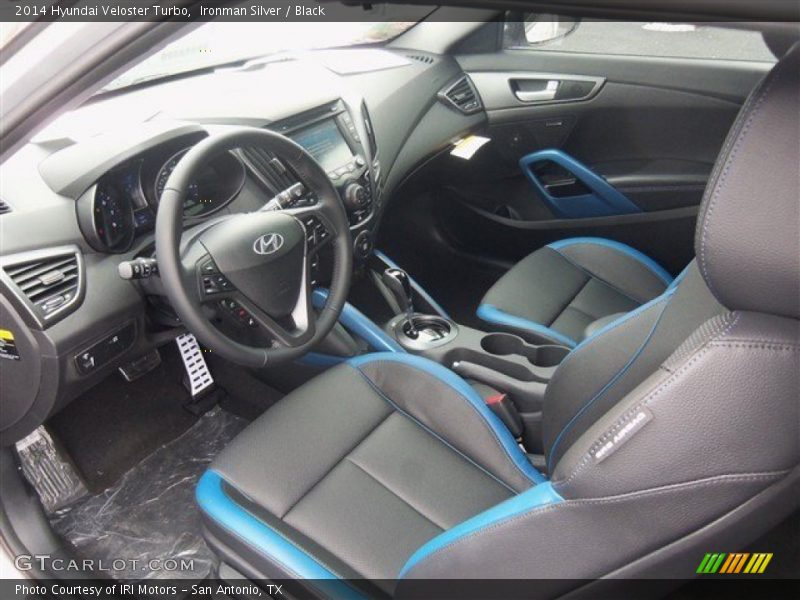 Ironman Silver / Black 2014 Hyundai Veloster Turbo