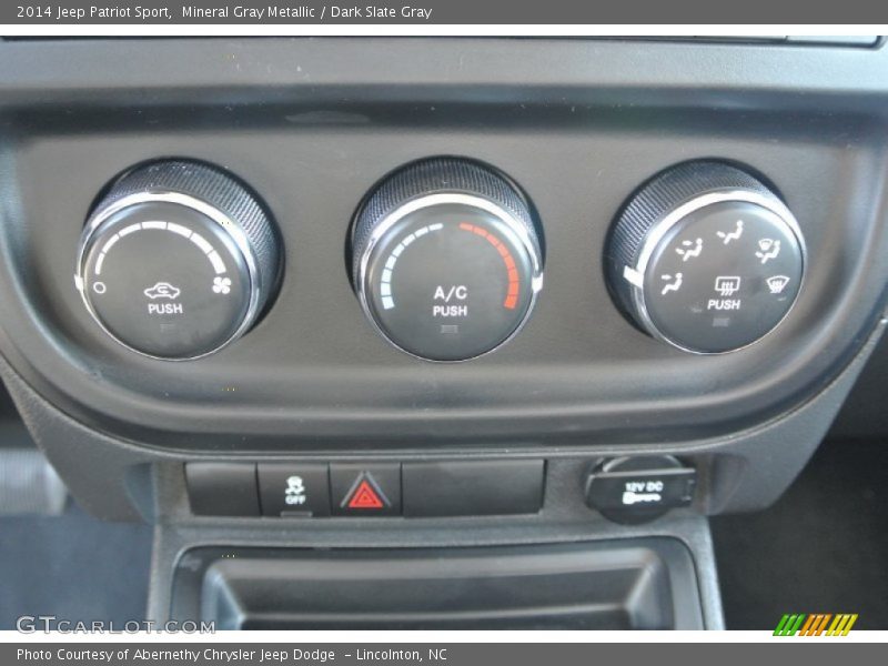 Mineral Gray Metallic / Dark Slate Gray 2014 Jeep Patriot Sport