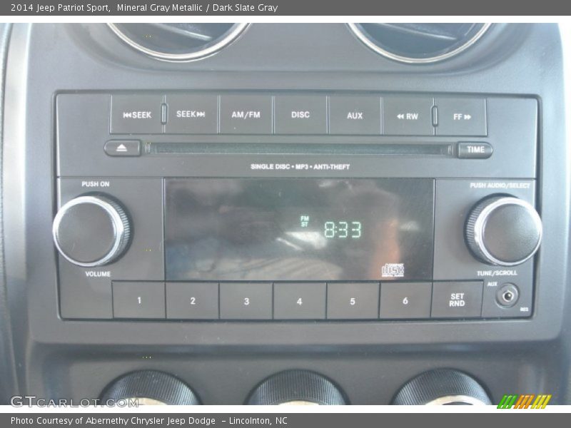 Mineral Gray Metallic / Dark Slate Gray 2014 Jeep Patriot Sport
