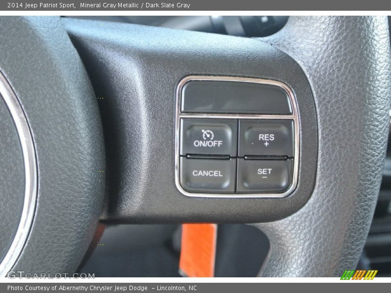 Mineral Gray Metallic / Dark Slate Gray 2014 Jeep Patriot Sport