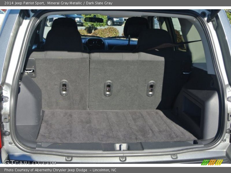 Mineral Gray Metallic / Dark Slate Gray 2014 Jeep Patriot Sport