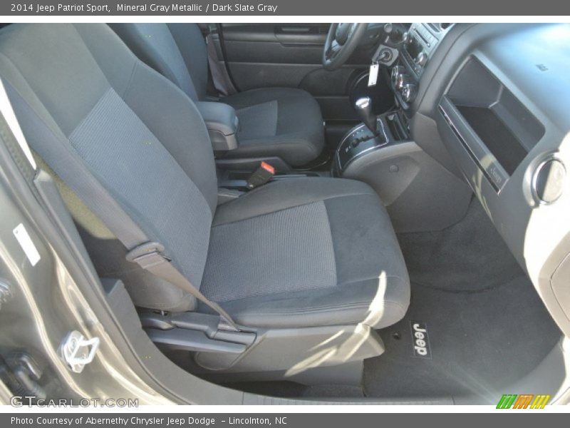 Mineral Gray Metallic / Dark Slate Gray 2014 Jeep Patriot Sport