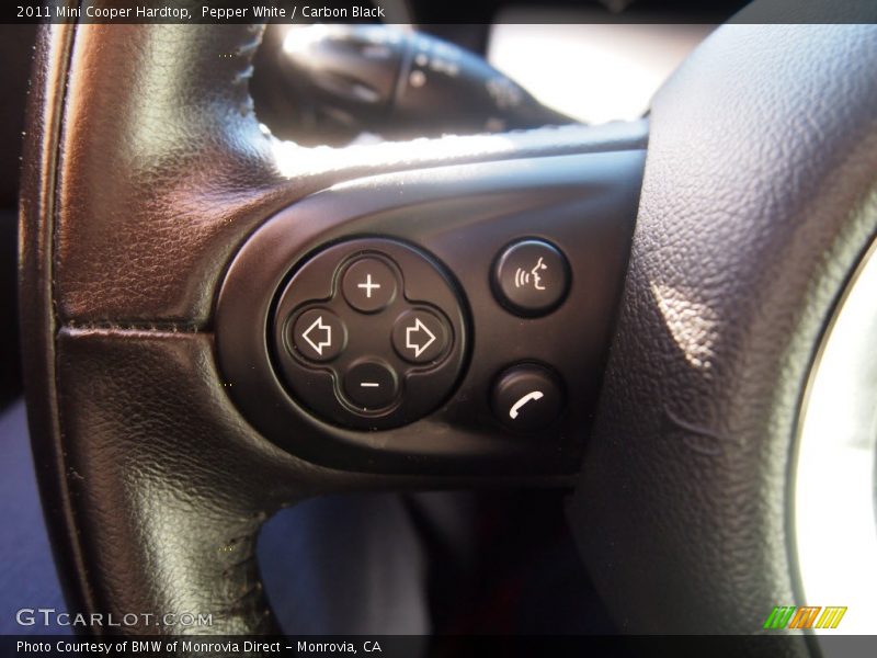 Pepper White / Carbon Black 2011 Mini Cooper Hardtop