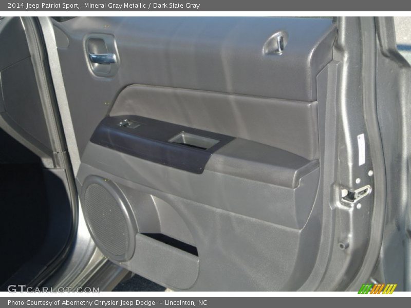 Mineral Gray Metallic / Dark Slate Gray 2014 Jeep Patriot Sport