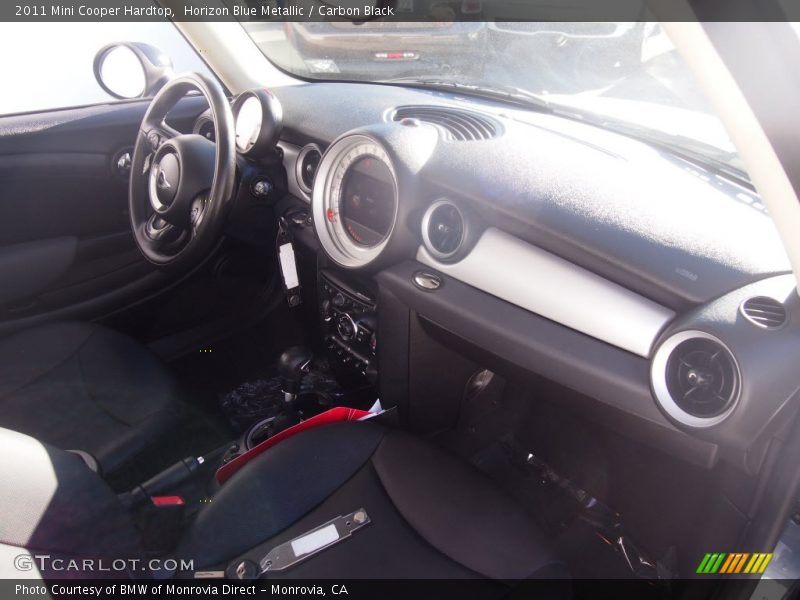 Horizon Blue Metallic / Carbon Black 2011 Mini Cooper Hardtop