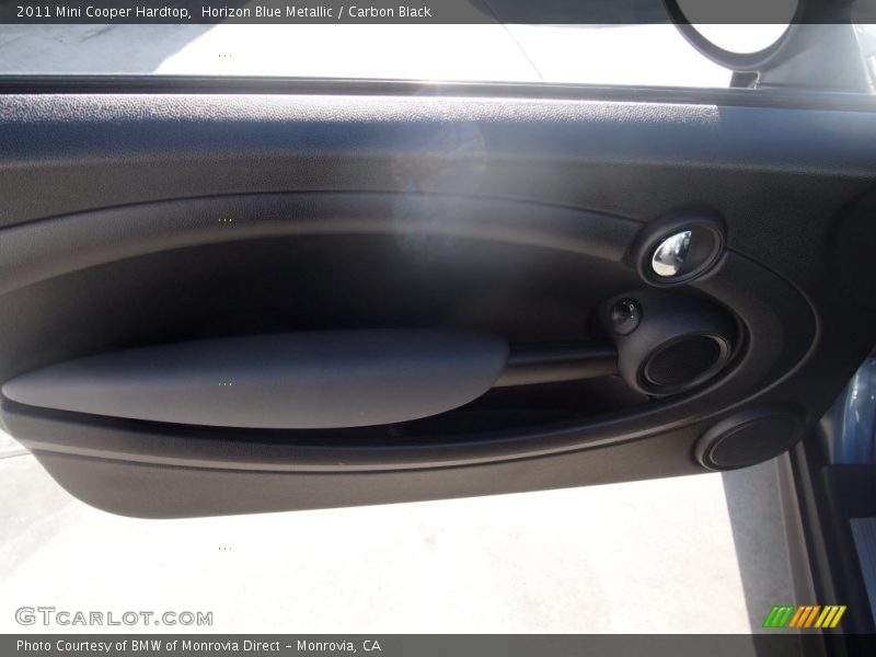 Horizon Blue Metallic / Carbon Black 2011 Mini Cooper Hardtop