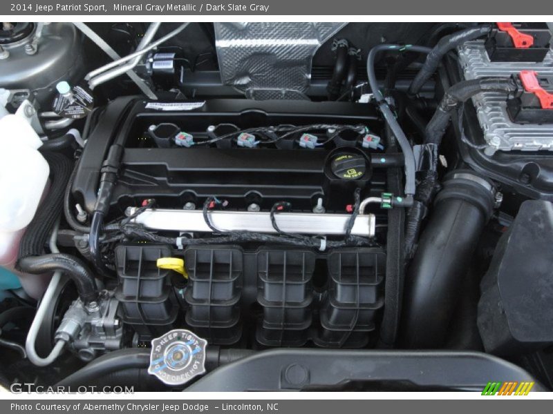 Mineral Gray Metallic / Dark Slate Gray 2014 Jeep Patriot Sport