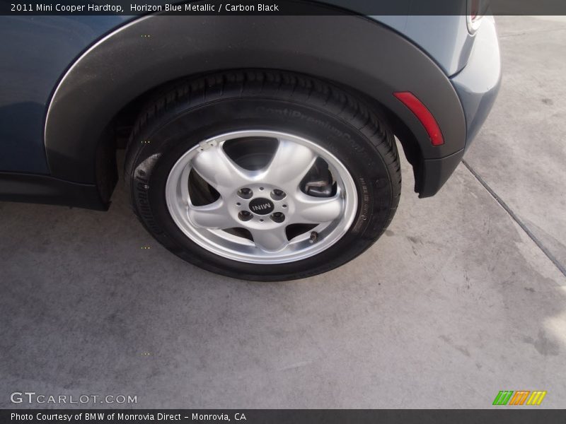 Horizon Blue Metallic / Carbon Black 2011 Mini Cooper Hardtop