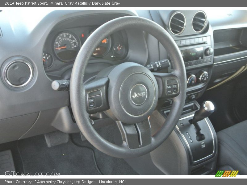 Mineral Gray Metallic / Dark Slate Gray 2014 Jeep Patriot Sport