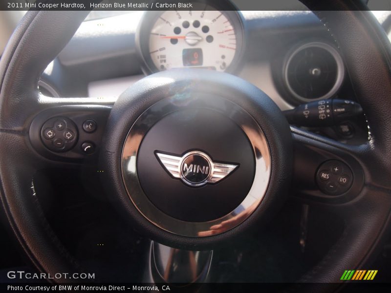 Horizon Blue Metallic / Carbon Black 2011 Mini Cooper Hardtop