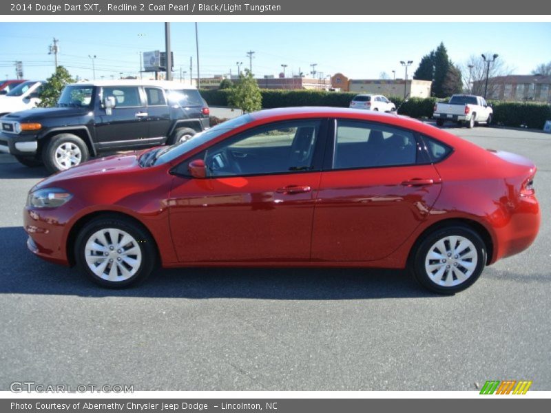 Redline 2 Coat Pearl / Black/Light Tungsten 2014 Dodge Dart SXT