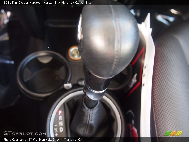Horizon Blue Metallic / Carbon Black 2011 Mini Cooper Hardtop