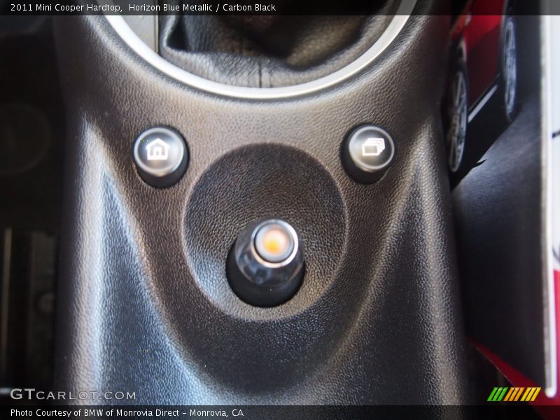 Horizon Blue Metallic / Carbon Black 2011 Mini Cooper Hardtop