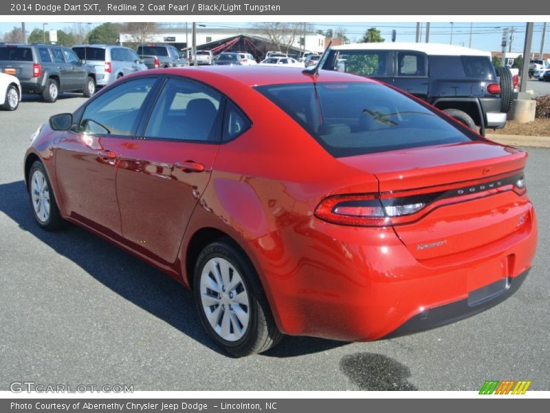 Redline 2 Coat Pearl / Black/Light Tungsten 2014 Dodge Dart SXT