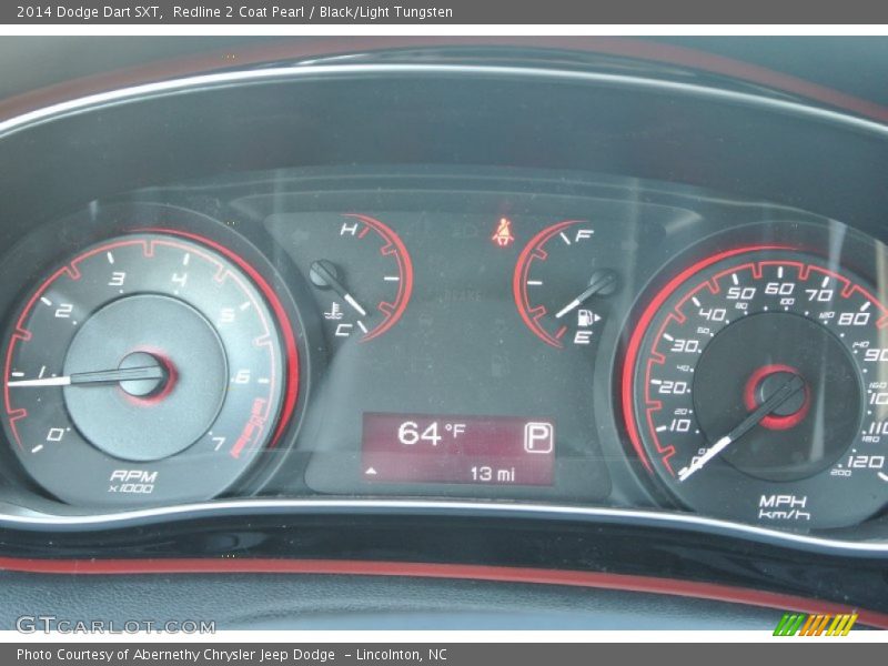 Redline 2 Coat Pearl / Black/Light Tungsten 2014 Dodge Dart SXT