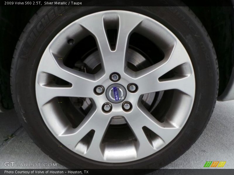 Silver Metallic / Taupe 2009 Volvo S60 2.5T
