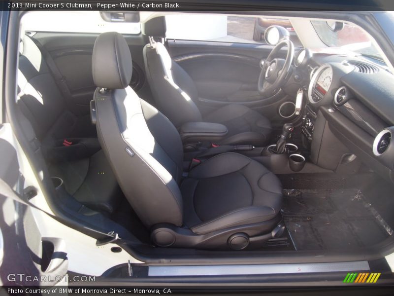 Pepper White / Carbon Black 2013 Mini Cooper S Clubman