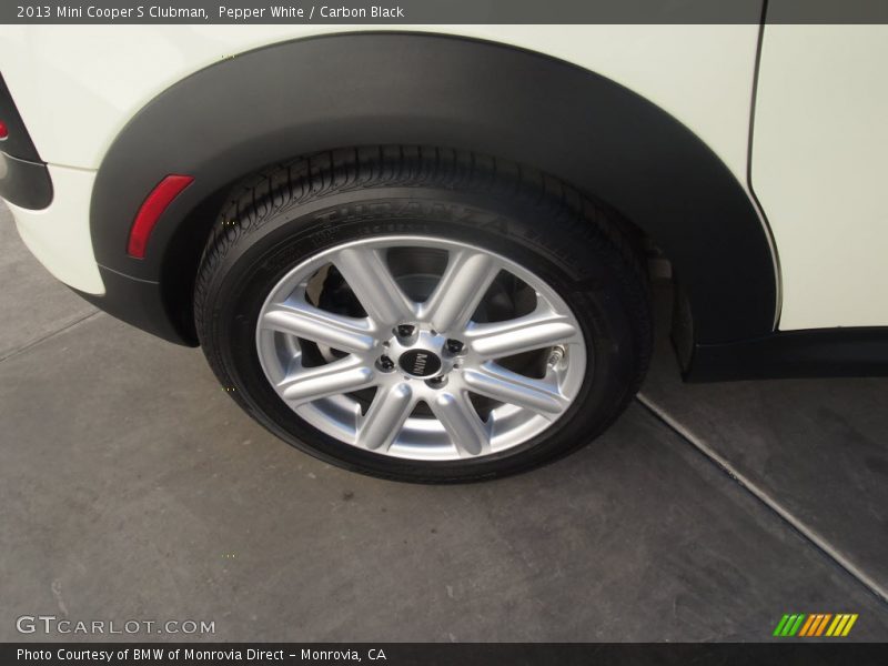Pepper White / Carbon Black 2013 Mini Cooper S Clubman