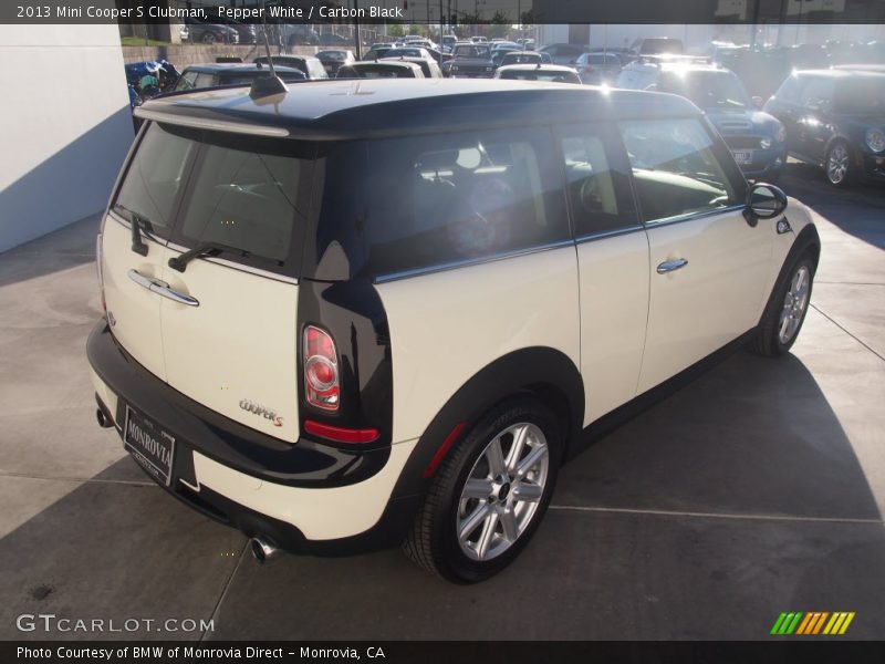 Pepper White / Carbon Black 2013 Mini Cooper S Clubman