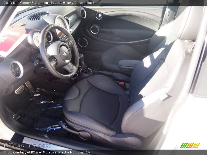 Pepper White / Carbon Black 2013 Mini Cooper S Clubman