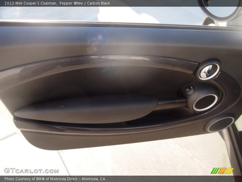 Pepper White / Carbon Black 2013 Mini Cooper S Clubman
