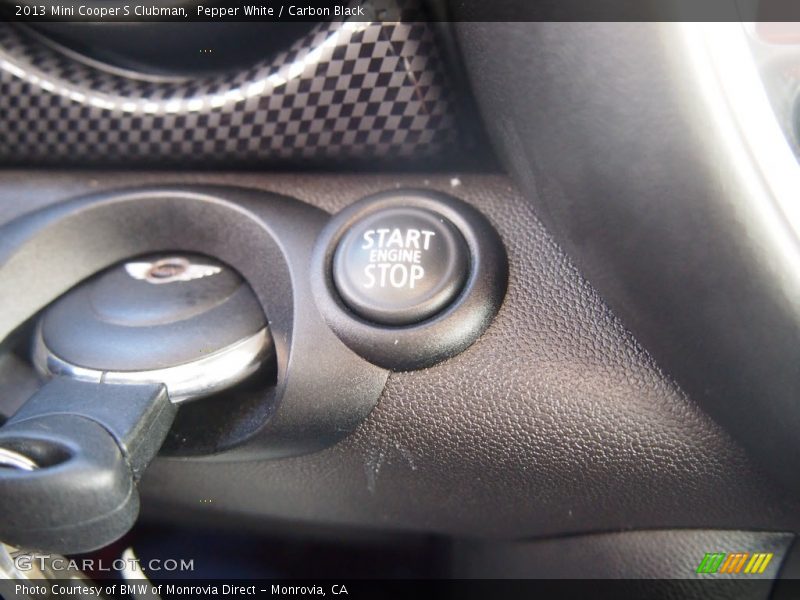 Pepper White / Carbon Black 2013 Mini Cooper S Clubman