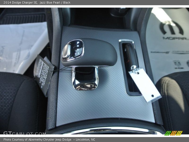 Jazz Blue Pearl / Black 2014 Dodge Charger SE