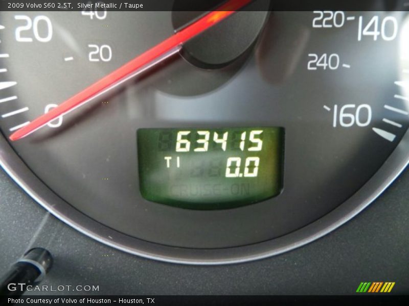 Silver Metallic / Taupe 2009 Volvo S60 2.5T