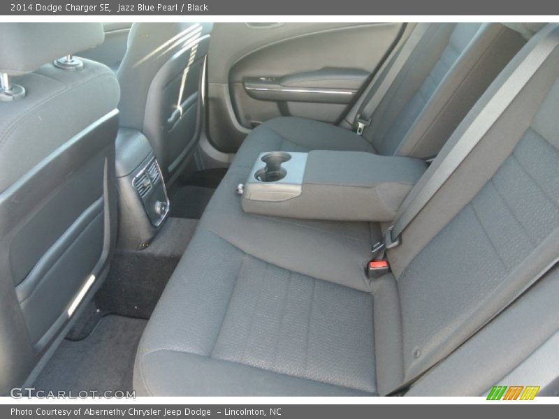 Jazz Blue Pearl / Black 2014 Dodge Charger SE