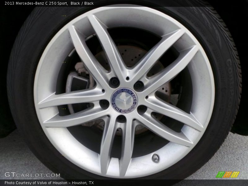 Black / Black 2013 Mercedes-Benz C 250 Sport