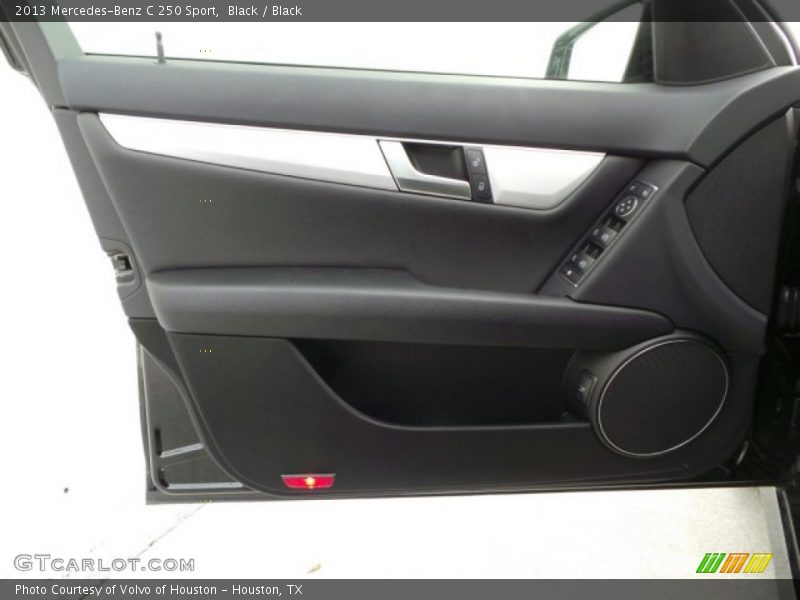 Black / Black 2013 Mercedes-Benz C 250 Sport