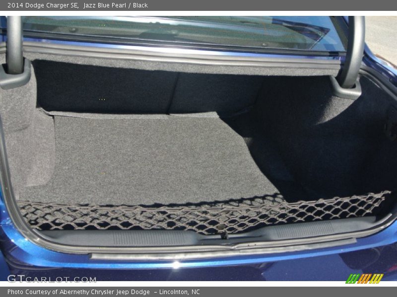 Jazz Blue Pearl / Black 2014 Dodge Charger SE