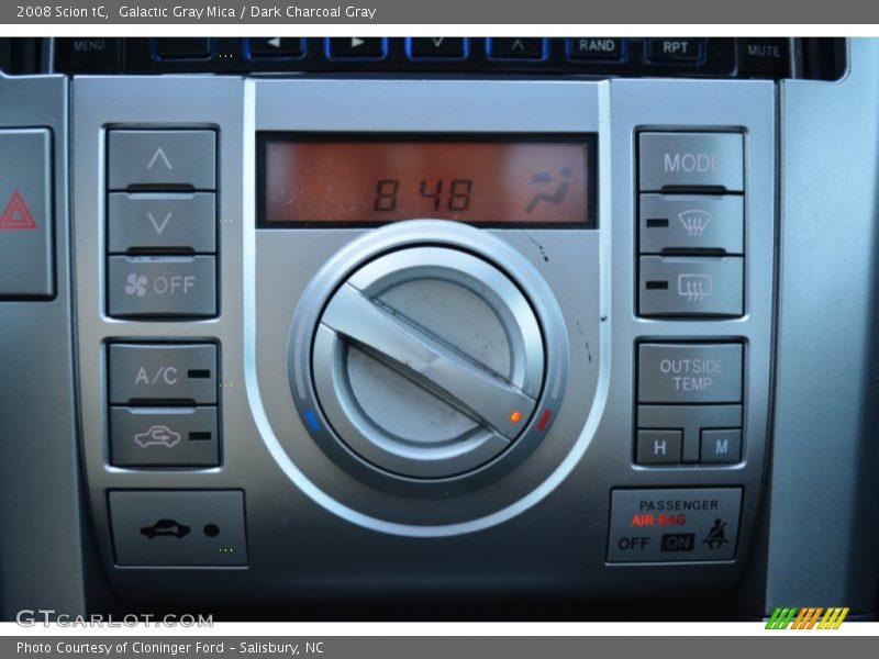 Galactic Gray Mica / Dark Charcoal Gray 2008 Scion tC