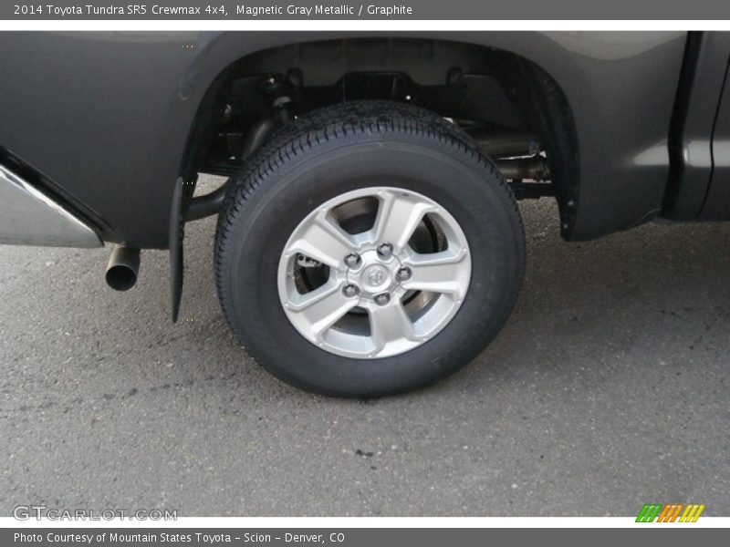 Magnetic Gray Metallic / Graphite 2014 Toyota Tundra SR5 Crewmax 4x4