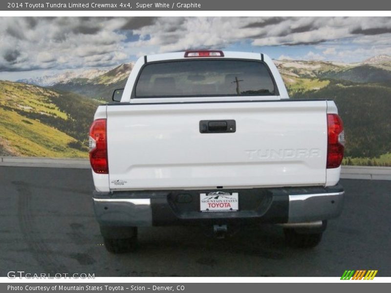 Super White / Graphite 2014 Toyota Tundra Limited Crewmax 4x4